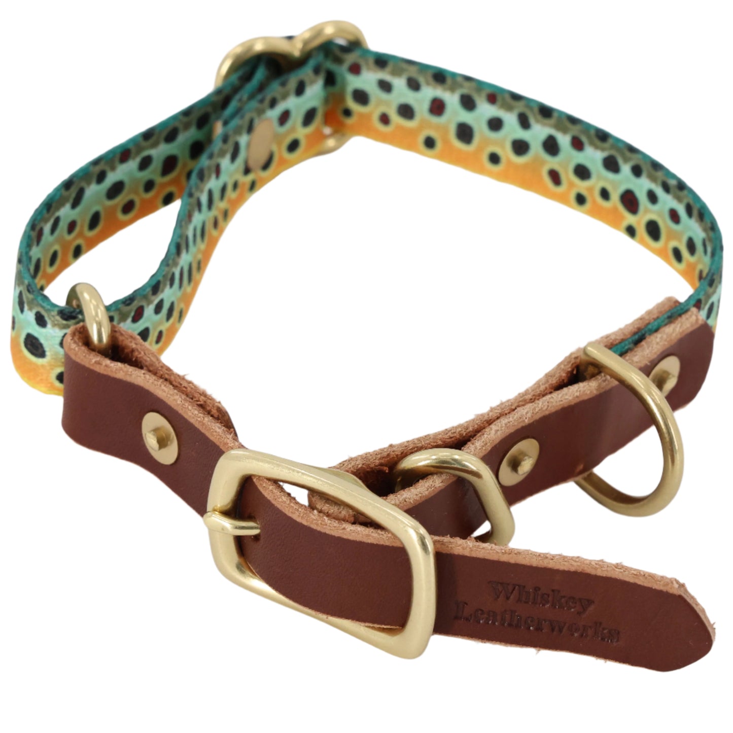 South Fork Lodge Dog Collars - Small (11.5"-16") - Brown Trout