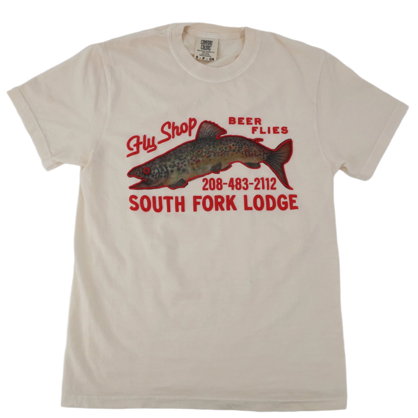 South Fork Lodge Fly Shop Icon T-Shirt