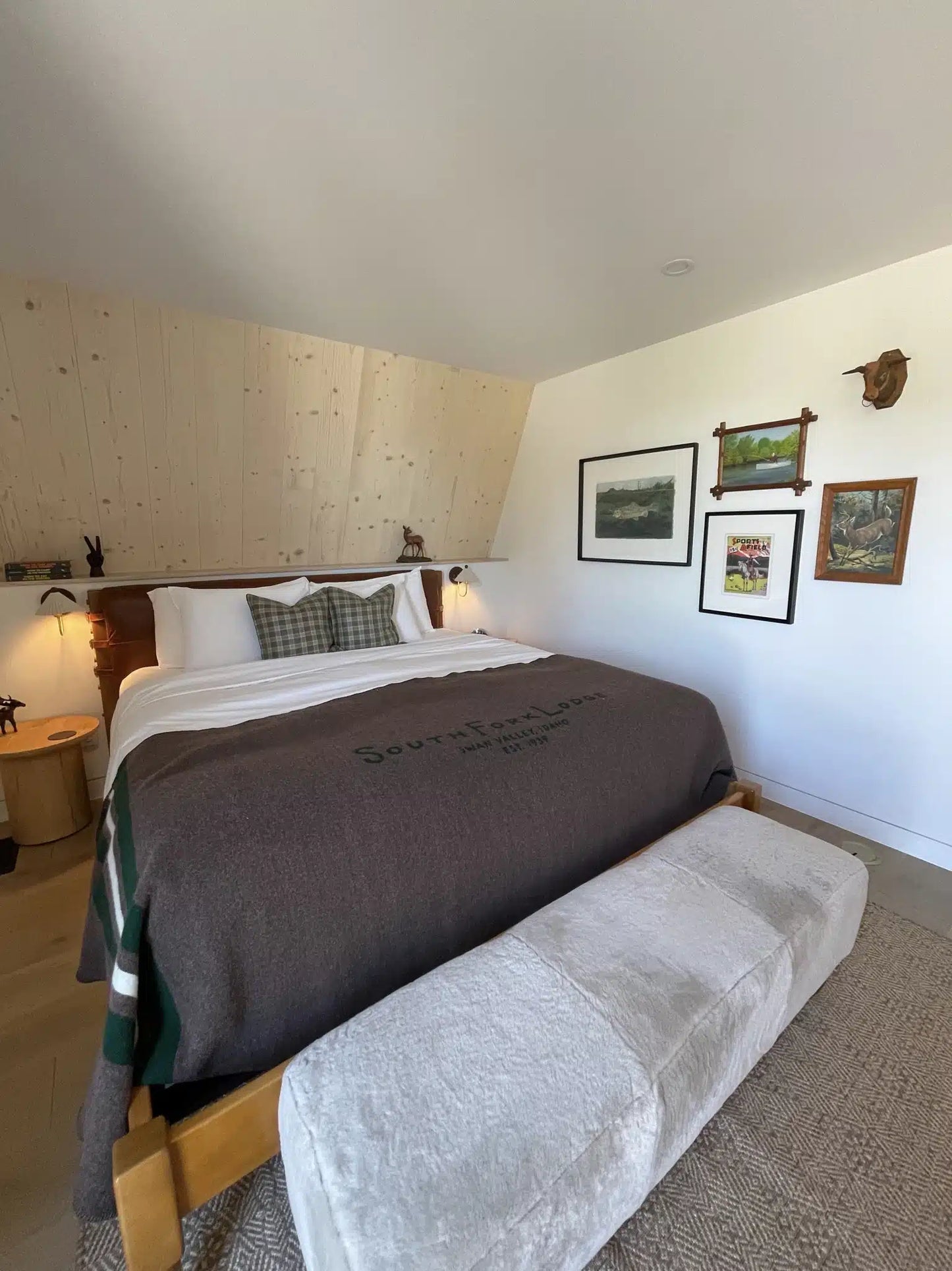 South Fork Lodge Faribault Mill Throw Blanket