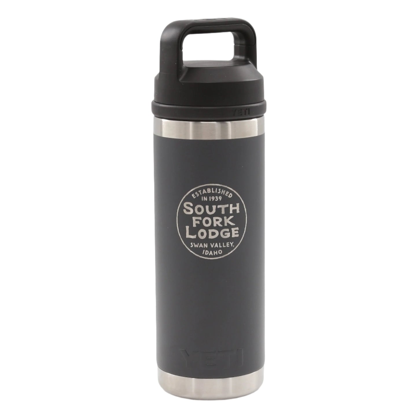 South Fork Lodge YETI Rambler 18 oz Bottle Chug