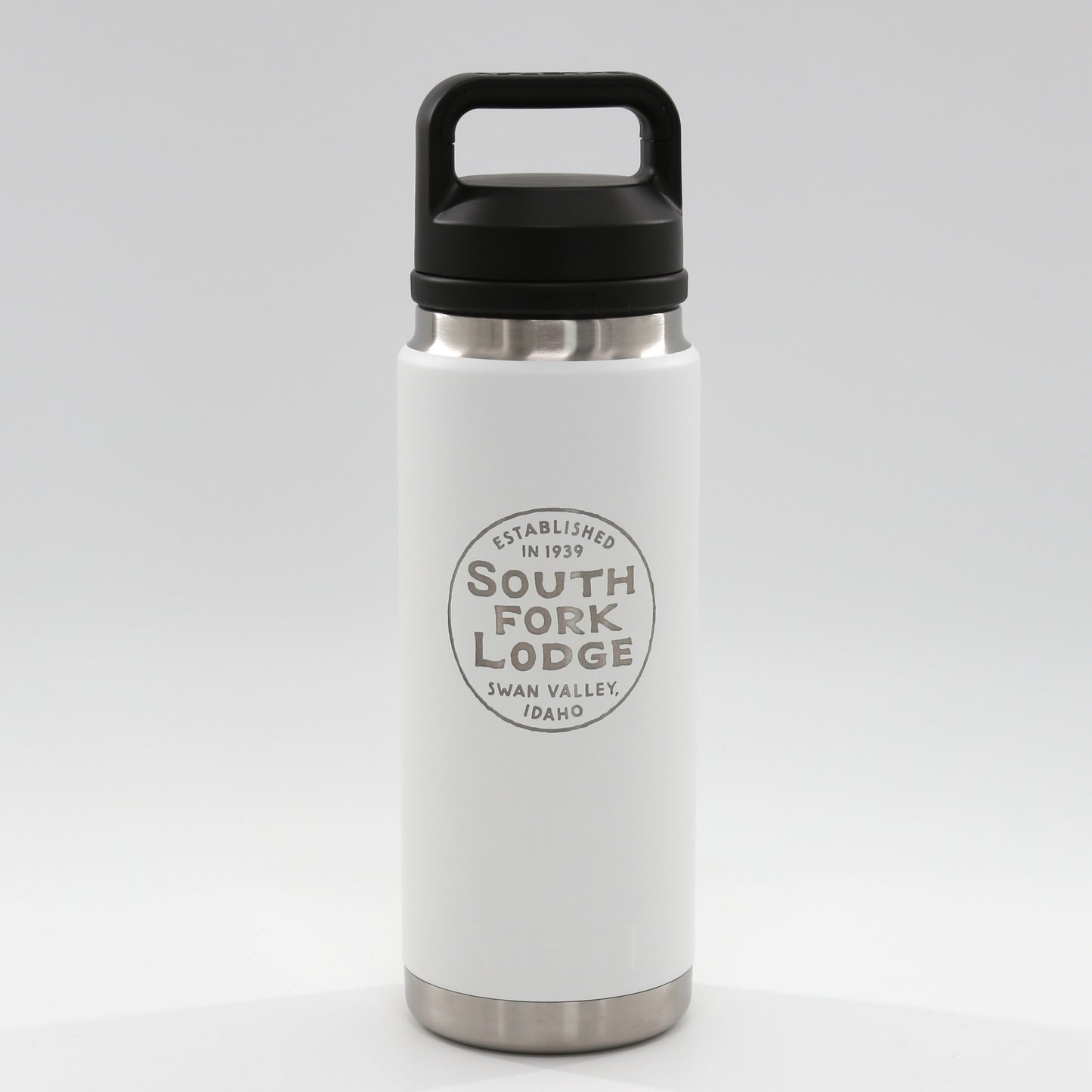 South Fork Lodge YETI Rambler 26 oz Bottle Chug