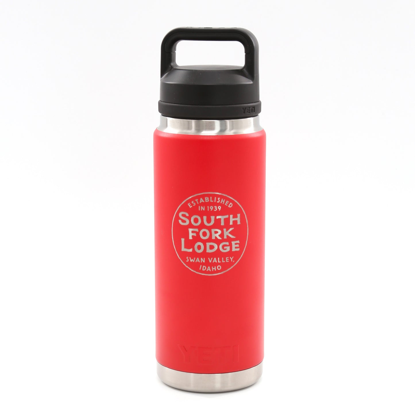 South Fork Lodge YETI Rambler 26 oz Bottle Chug