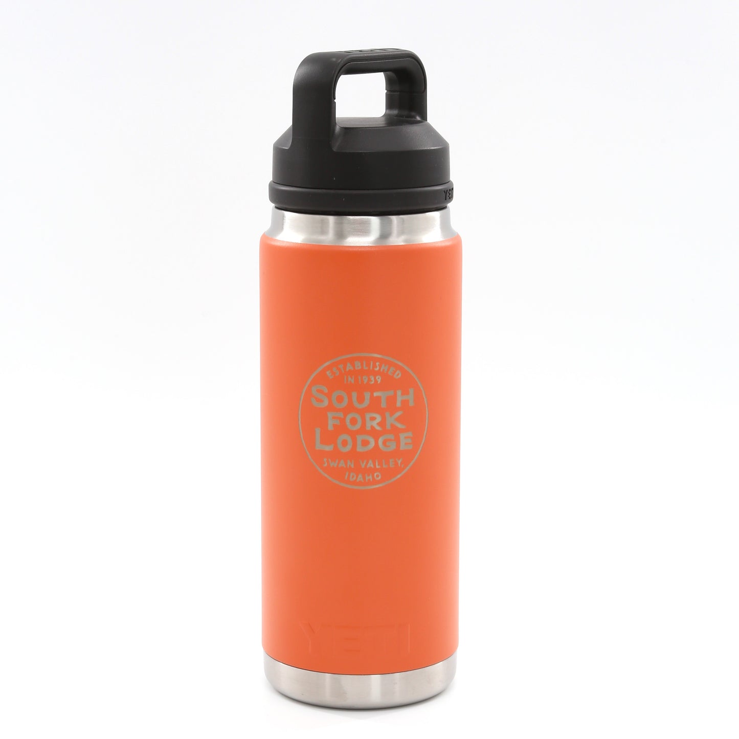 South Fork Lodge YETI Rambler 26 oz Bottle Chug