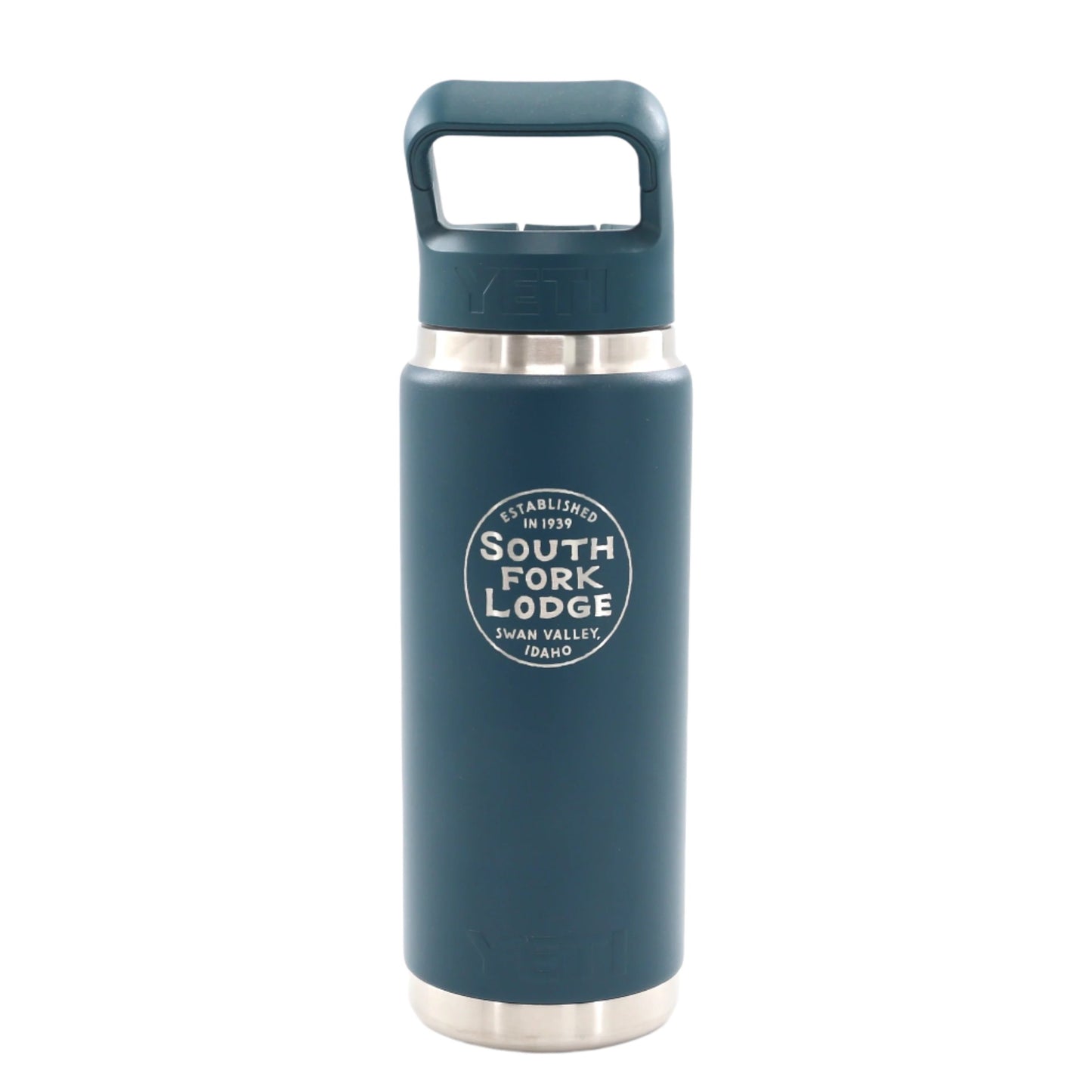 South Fork Lodge YETI Rambler Straw Bottle 26 oz