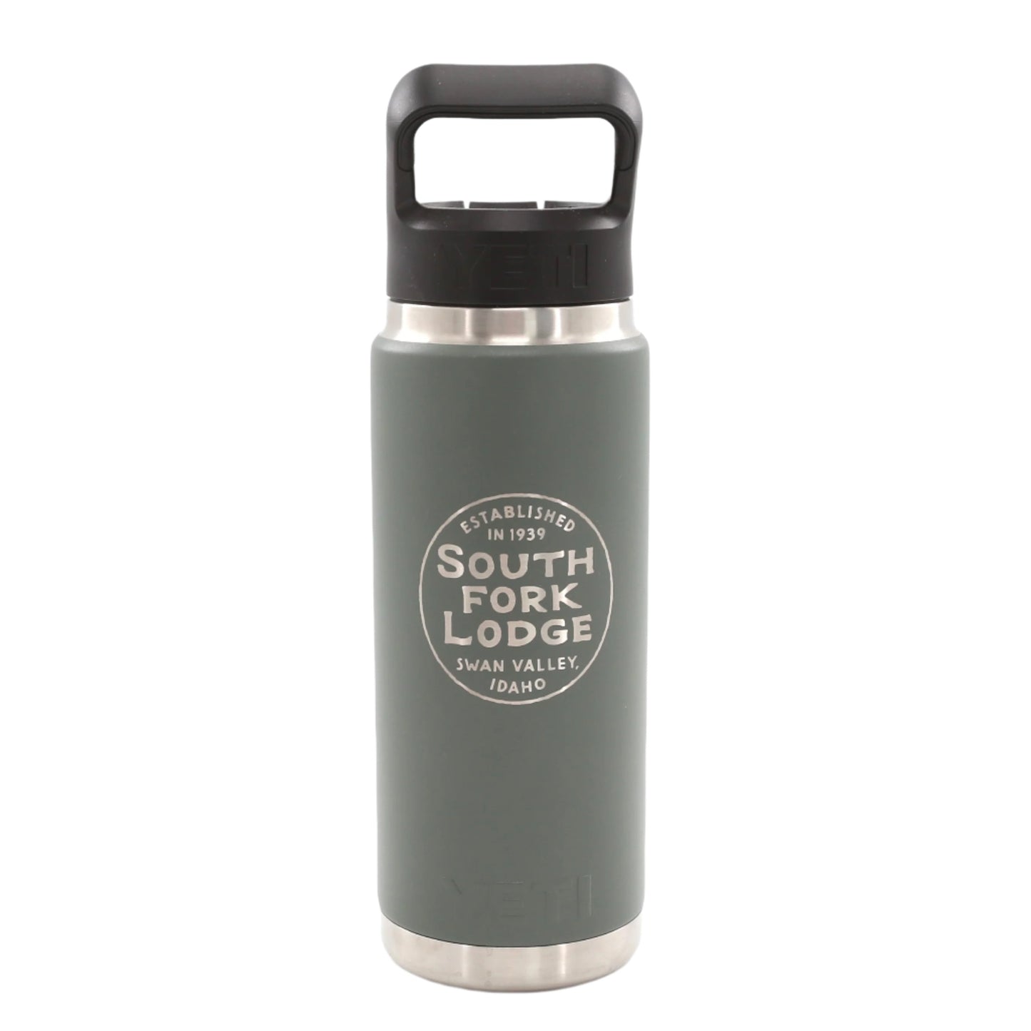South Fork Lodge YETI Rambler Straw Bottle 26 oz