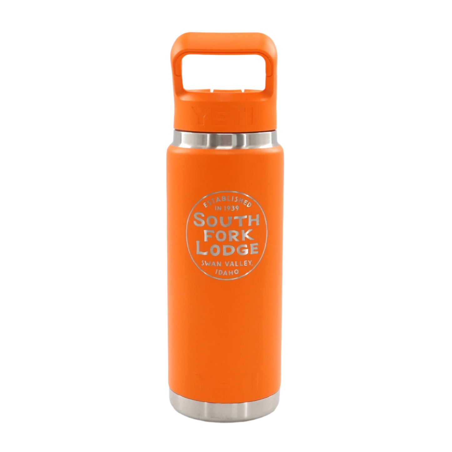 South Fork Lodge YETI Rambler Straw Bottle 26 oz