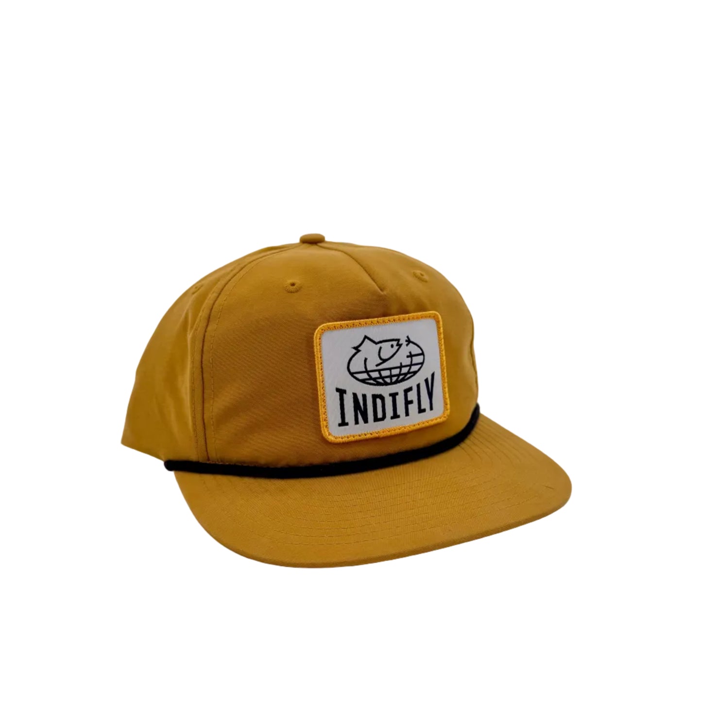 Indifly Rope Snapback - Biscuit Yellow