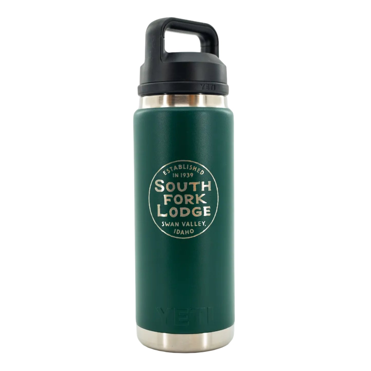 South Fork Lodge YETI Rambler 26 oz Bottle Chug