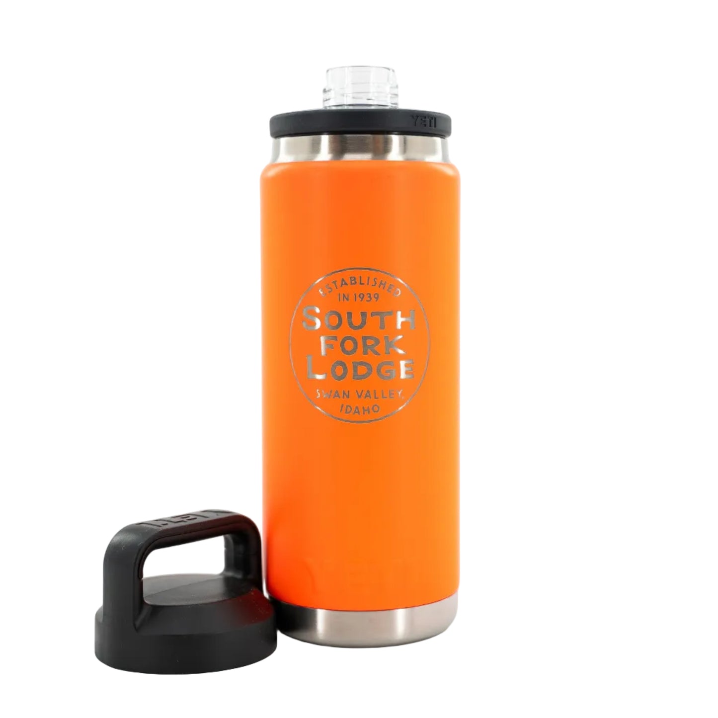 South Fork Lodge YETI Rambler 26 oz Bottle Chug