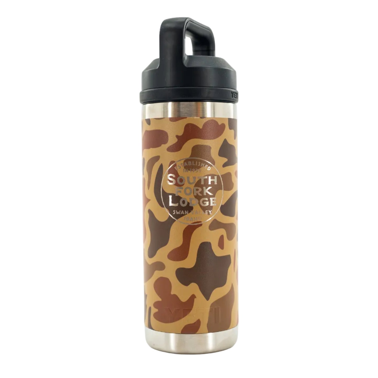 South Fork Lodge YETI Rambler 18 oz Bottle Chug