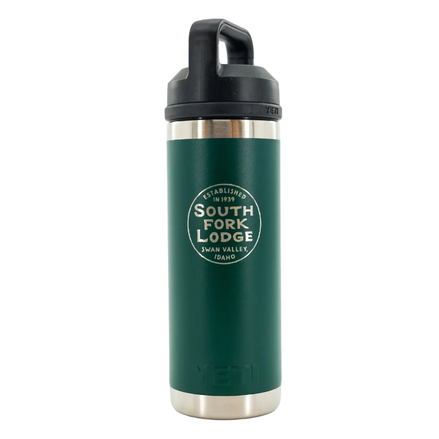South Fork Lodge YETI Rambler 18 oz Bottle Chug