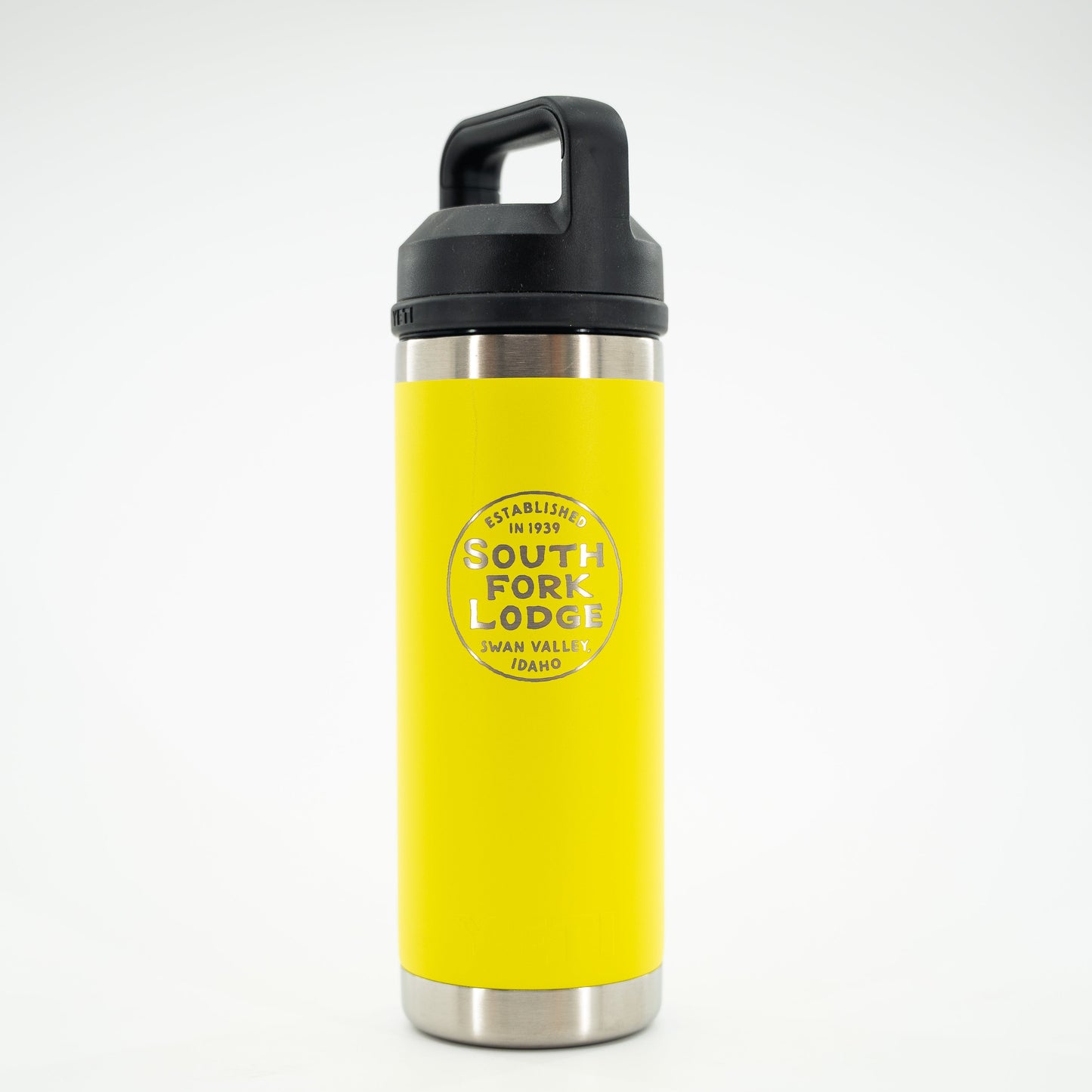South Fork Lodge YETI Rambler 18 oz Bottle Chug