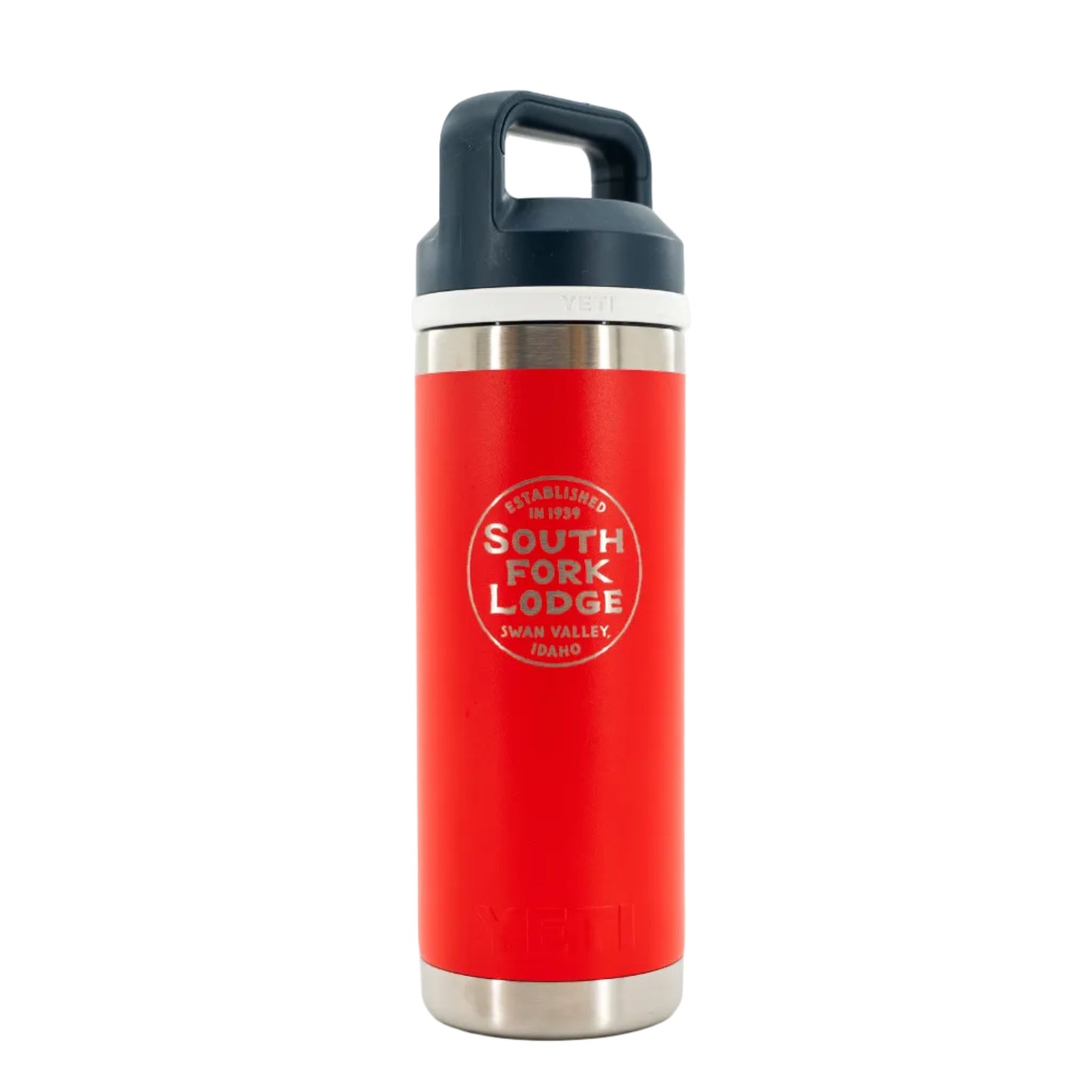 South Fork Lodge YETI Rambler 18 oz Bottle Chug