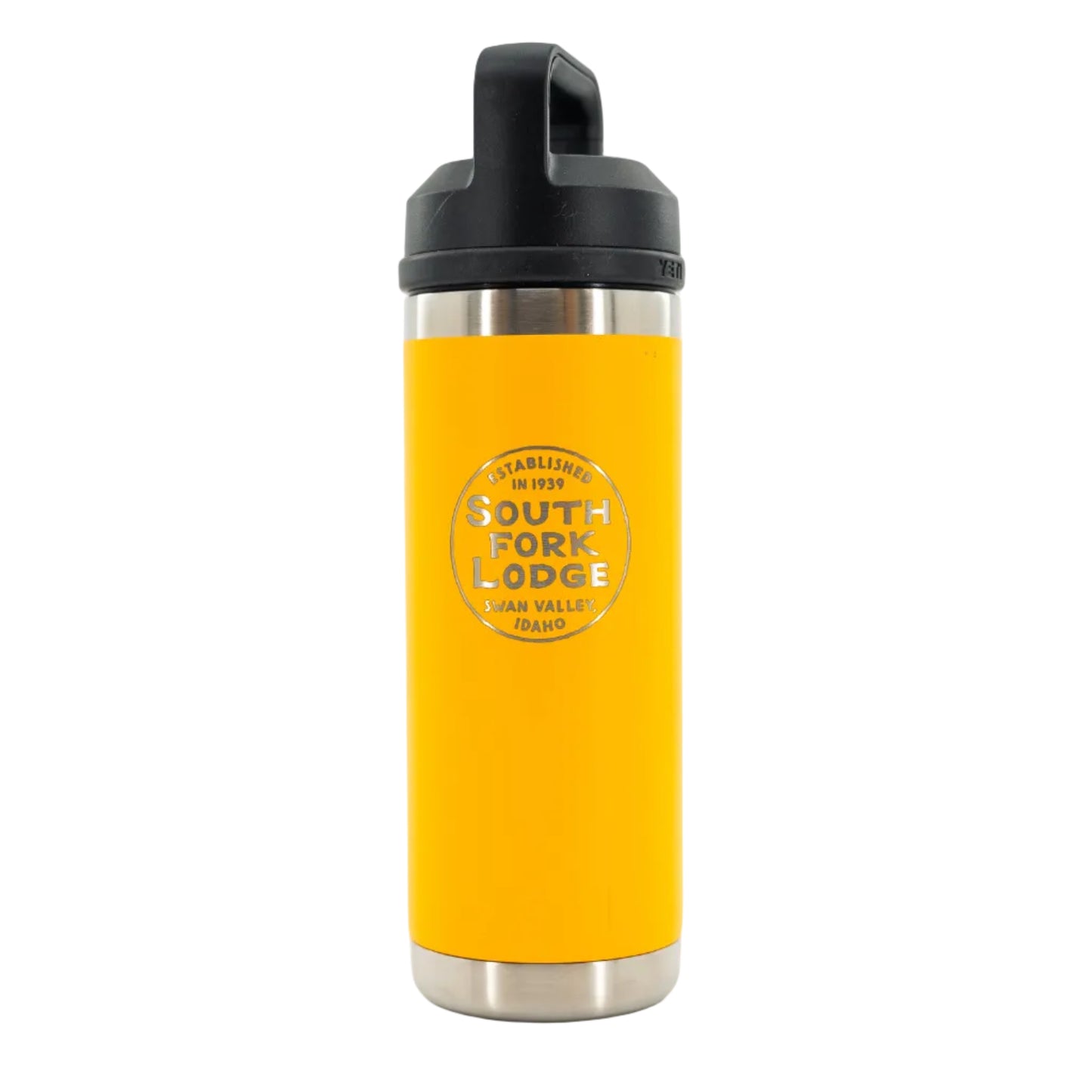 South Fork Lodge YETI Rambler 18 oz Bottle Chug
