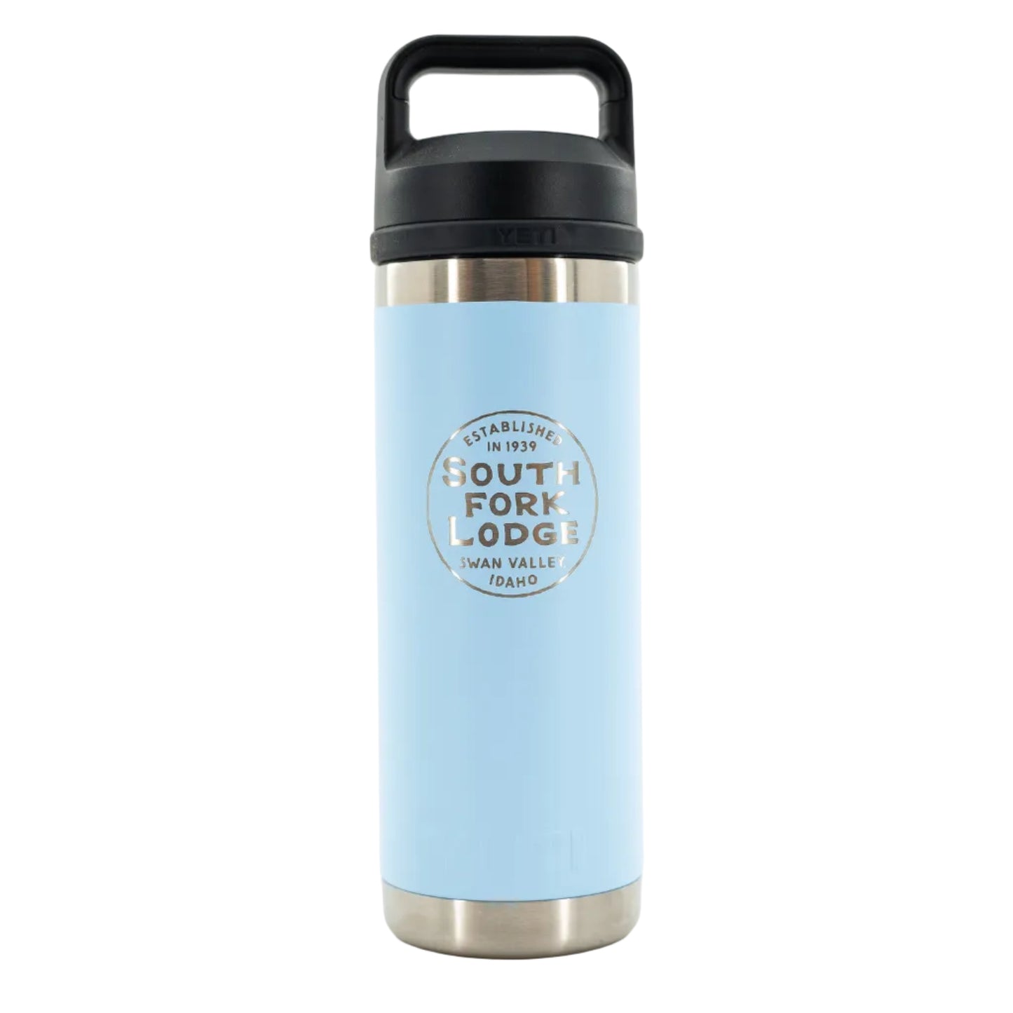South Fork Lodge YETI Rambler 18 oz Bottle Chug