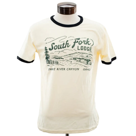 South Fork Lodge Birds Eye View Ringer T-Shirt