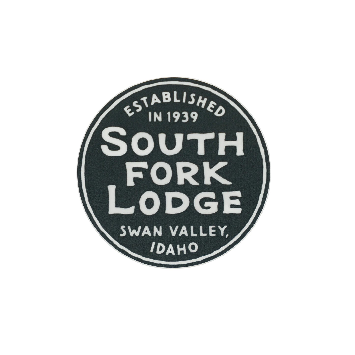 South Fork Lodge Original Logo 3" Sticker