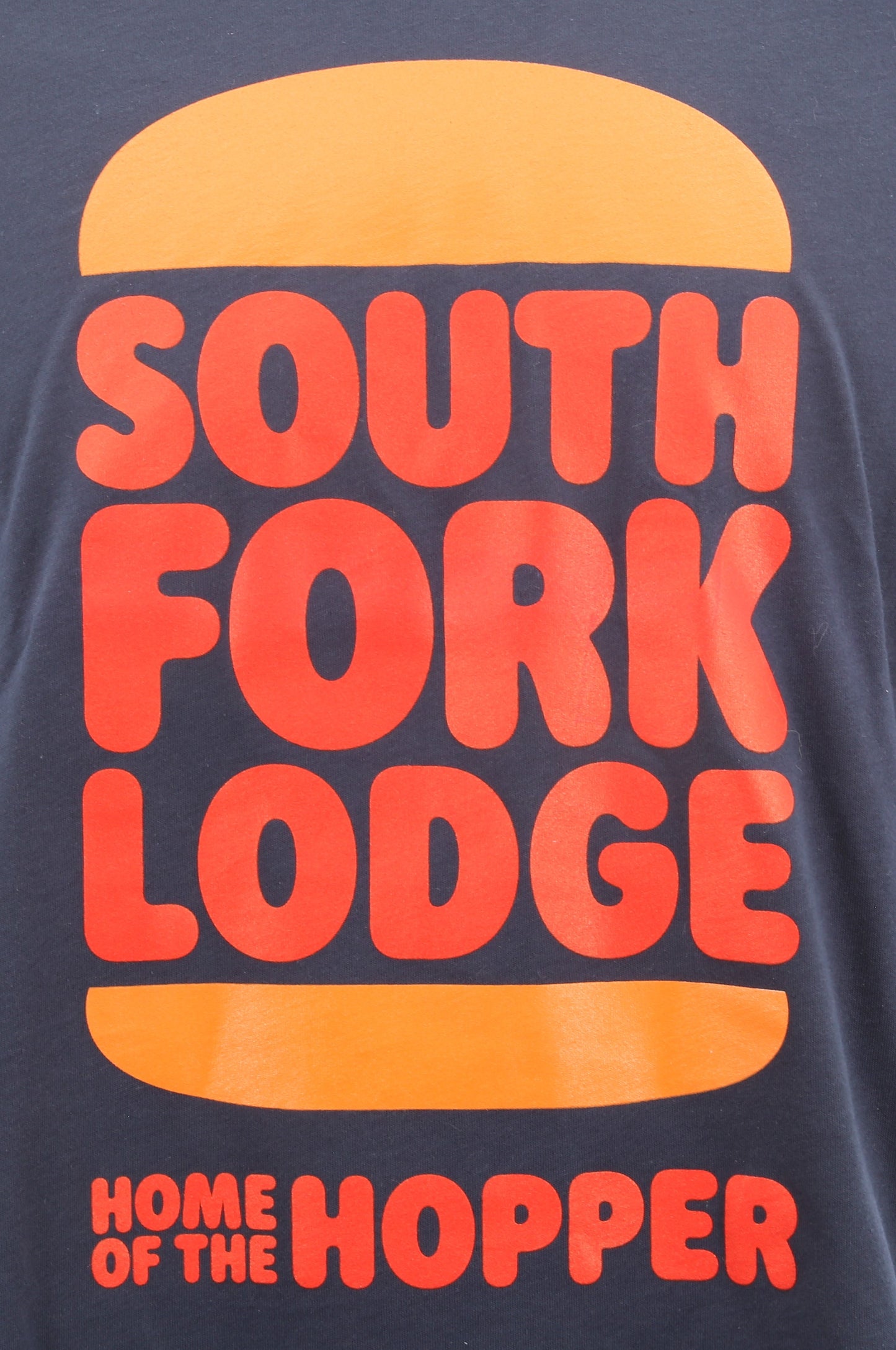 South Fork Lodge Home of the Hopper T Shirt