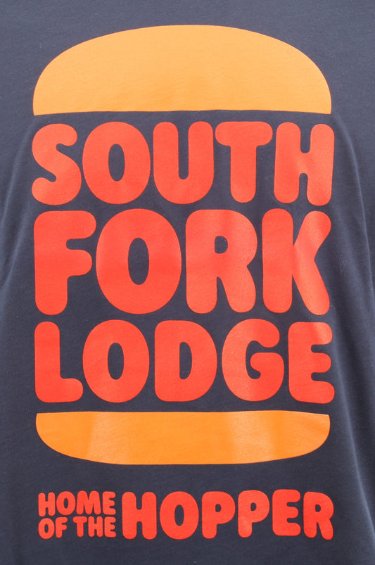 South Fork Lodge Home of the Hopper T Shirt