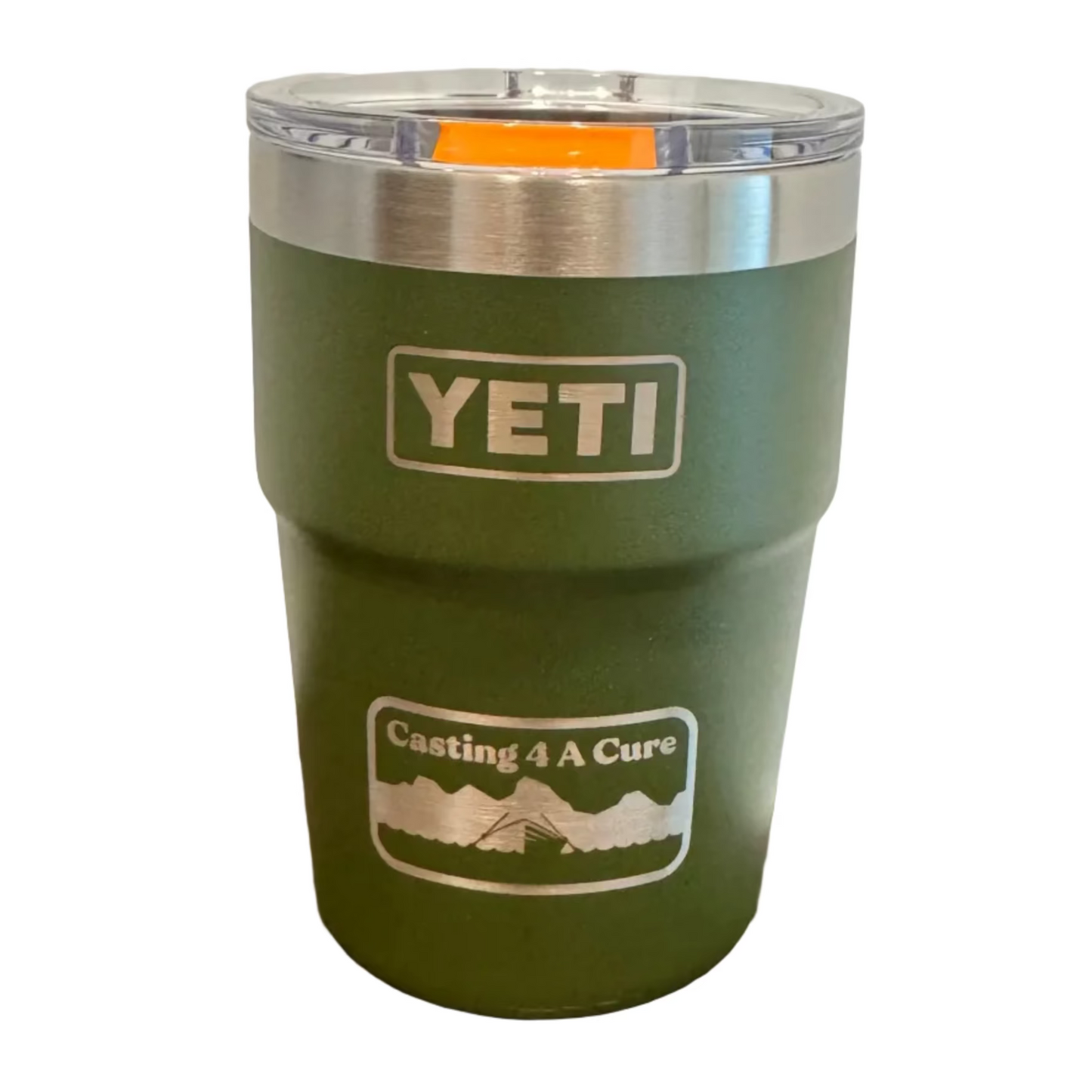 South Fork Lodge x Casting For a Cure Yeti Pint - Olive / King Crab