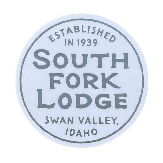 South Fork Lodge Original Logo 3" Sticker