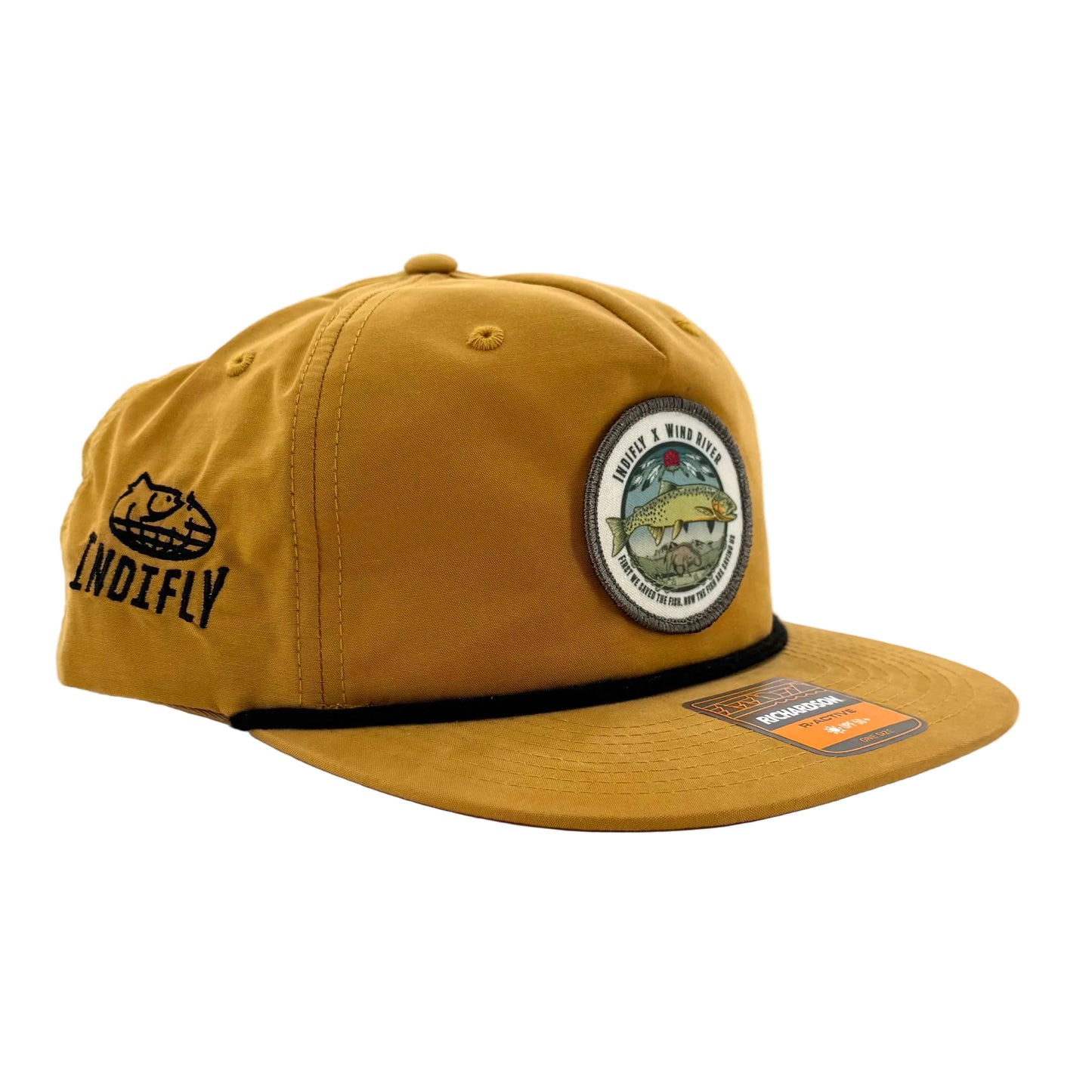 Indifly x Wind River Hat - Yellow