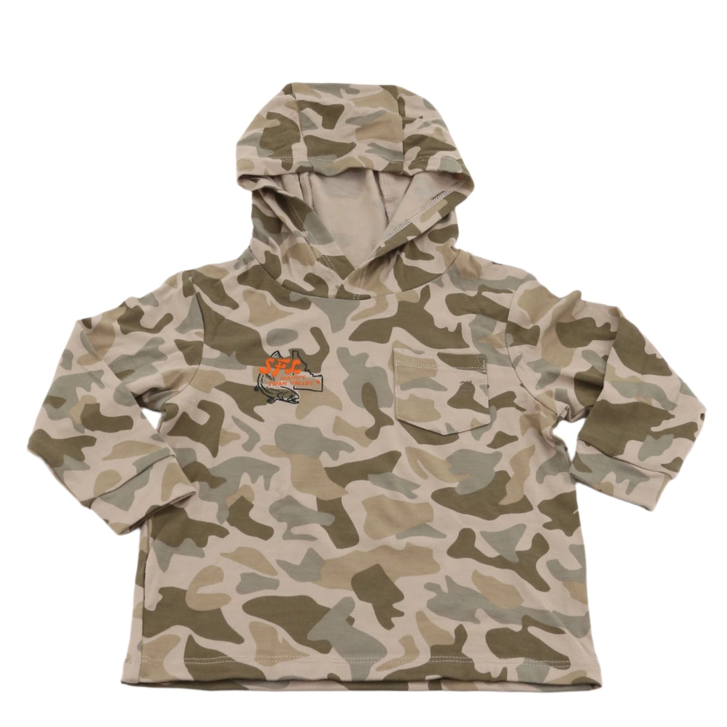 South Fork Lodge Free Fly Apparel Toddler Bamboo Shade Hoodie