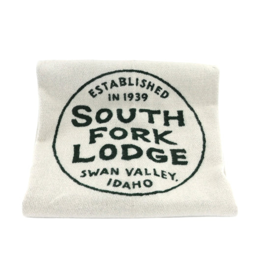 South Fork Lodge Faribault Mill Throw Blanket
