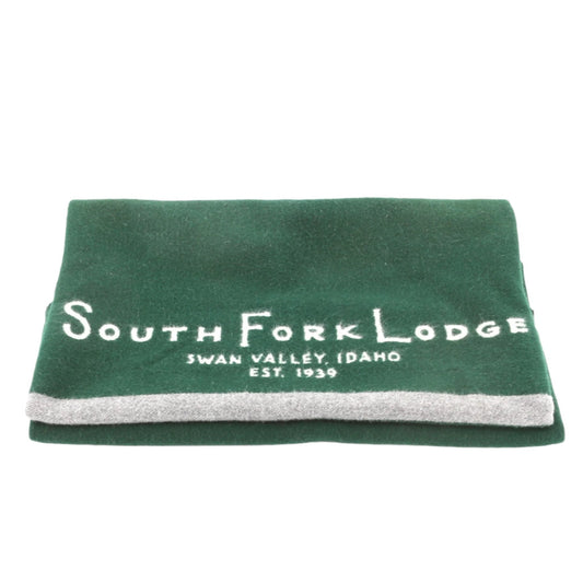 South Fork Lodge Faribault Mill Throw Blanket