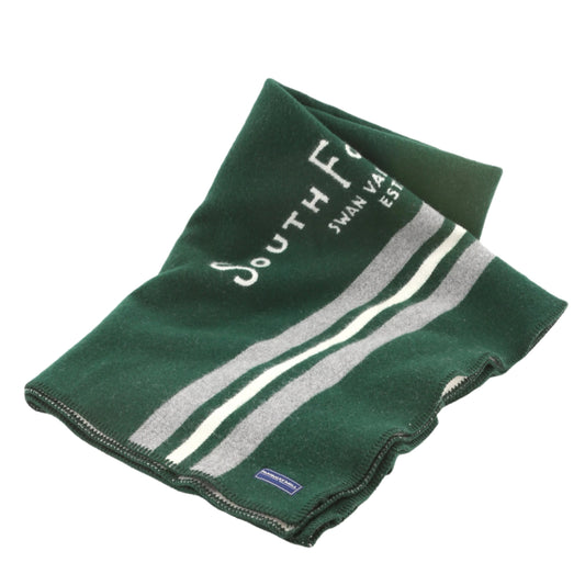 South Fork Lodge Faribault Mill Throw Blanket