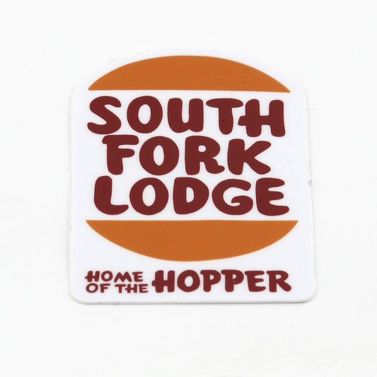 South Fork Lodge Home of the Hopper Sticker