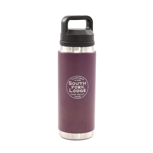 South Fork Lodge Yeti Rambler Bottle Chug 26 oz