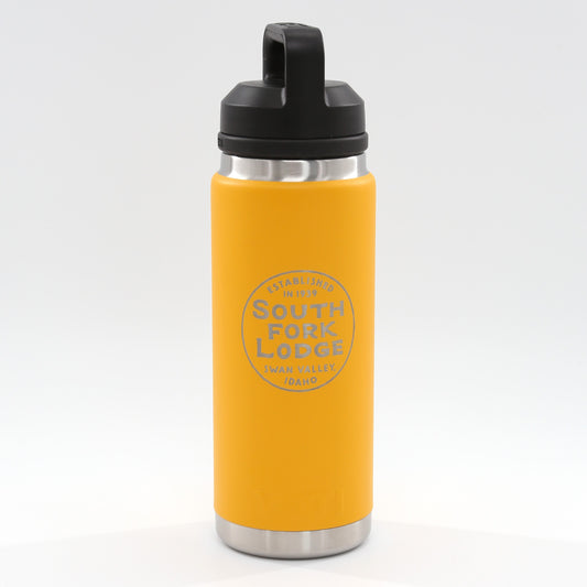 South Fork Lodge YETI Rambler 26 oz Bottle Chug