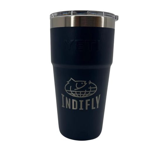 Indifly YETI 20oz Rambler Tumbler with Magslider Lid - Navy