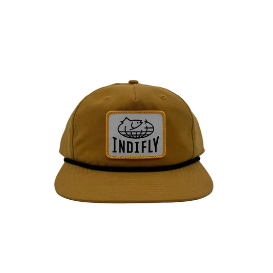 Indifly Rope Snapback - Biscuit Yellow