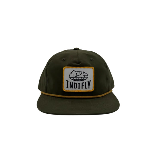 Indifly Rope Snapback - Loden Green
