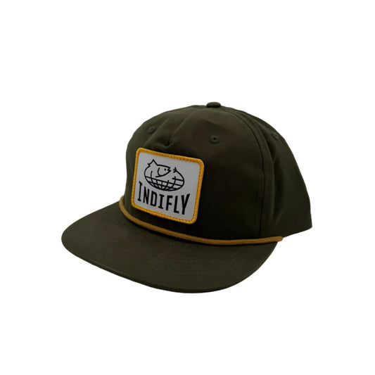 Indifly Rope Snapback - Loden Green