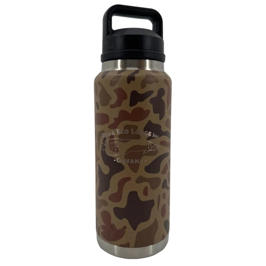 Indifly x Rewa Eco Lodge YETI 36oz Rambler Chug - Wetlands Camo
