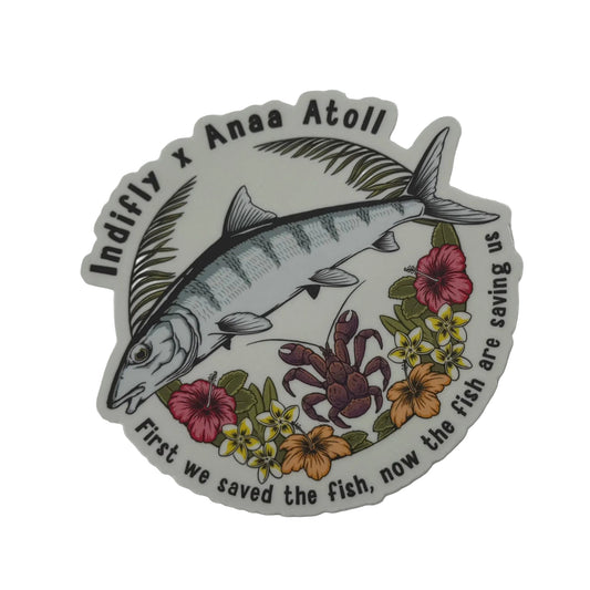 Indifly x Anaa Atoll Sticker