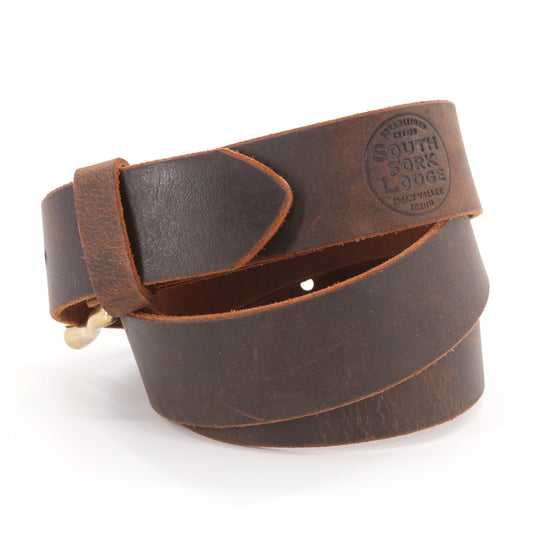 South Fork Lodge Leather Belt