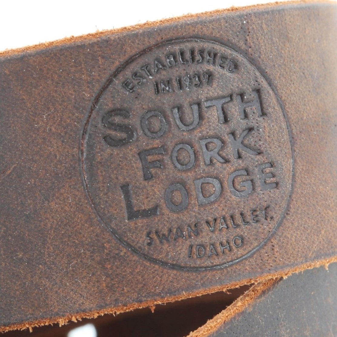 South Fork Lodge Leather Belt