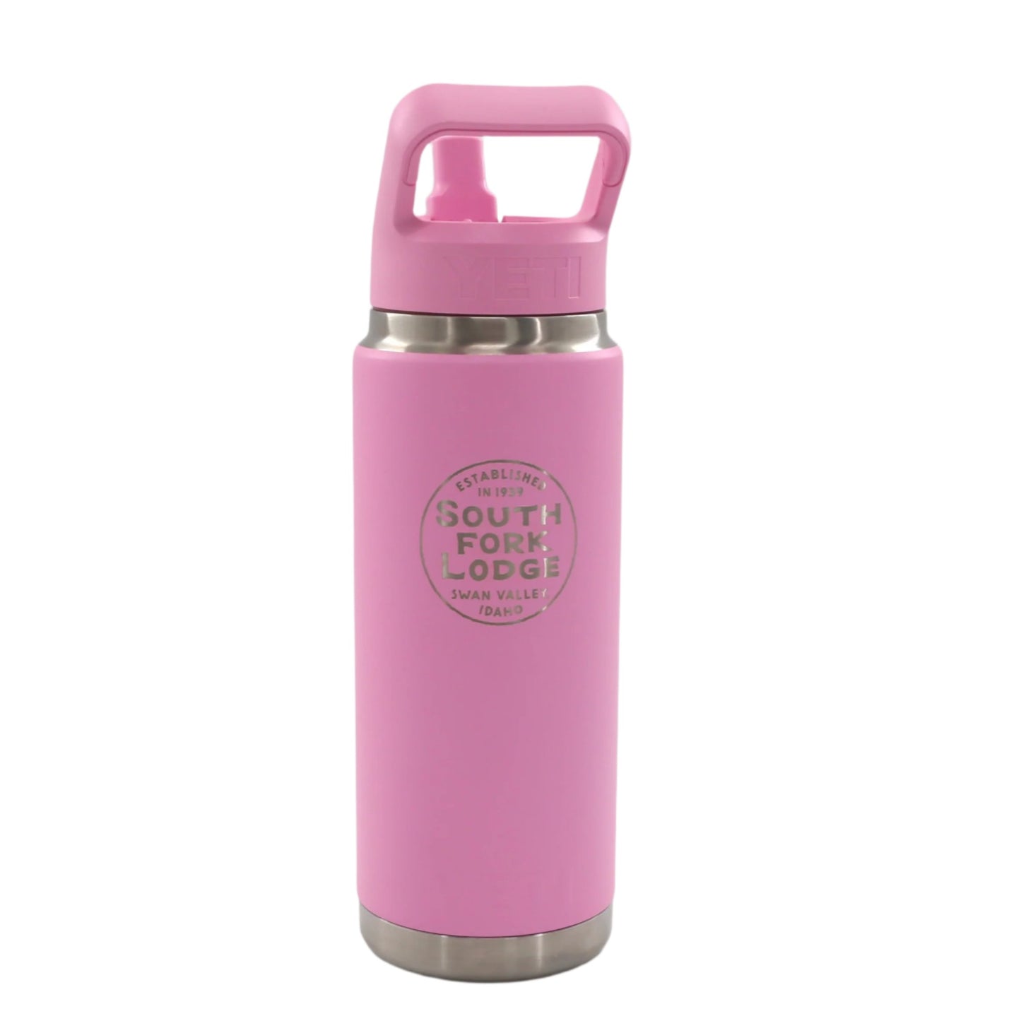 South Fork Lodge Yeti Rambler Straw Bottle 26 oz