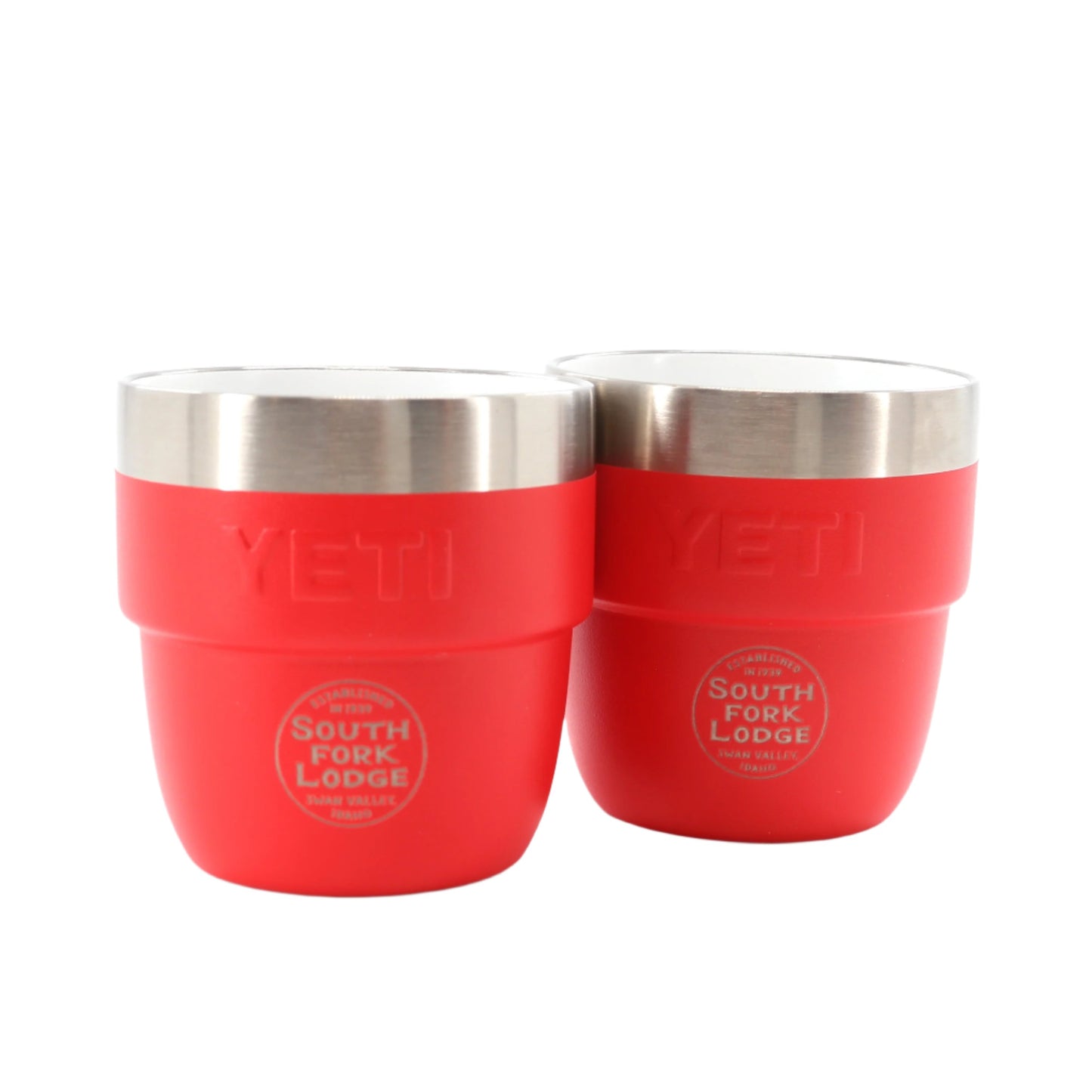 South Fork Lodge Yeti Rambler 4 oz Stackable Cups