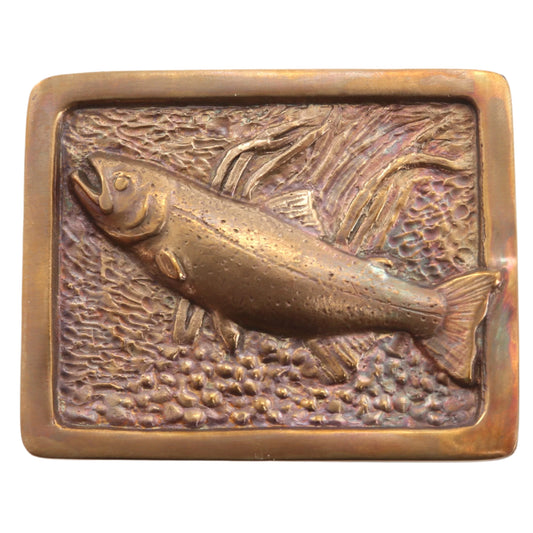 Taf Schaefer Design Trout Shield Belt Buckle