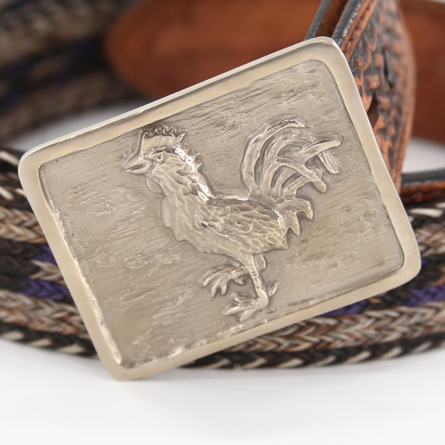 Taf Schaefer Design Rooster Belt Buckle