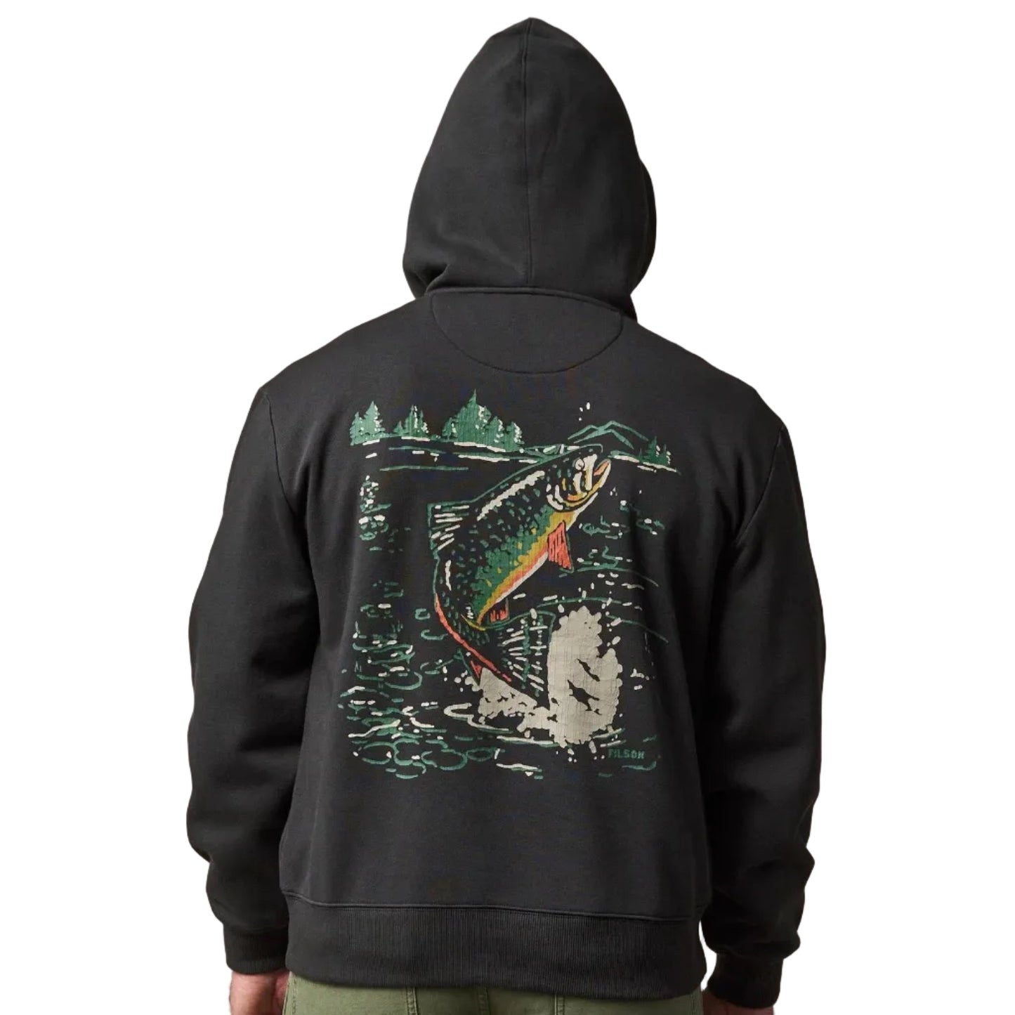 Filson Trout Graphic Hoodie