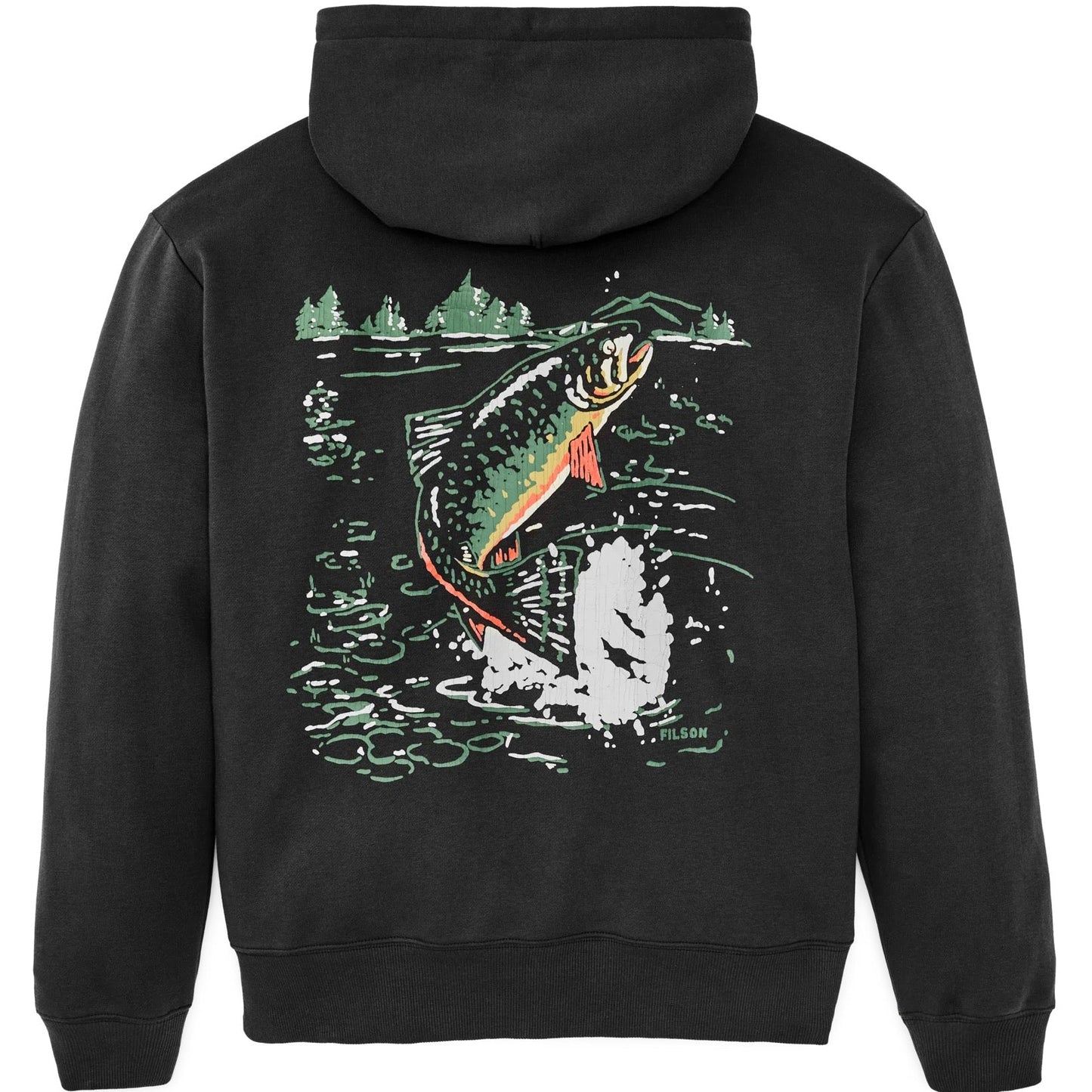 Filson Trout Graphic Hoodie
