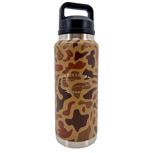 Indifly x Rewa Eco Lodge YETI 36oz Rambler Chug - Wetlands Camo
