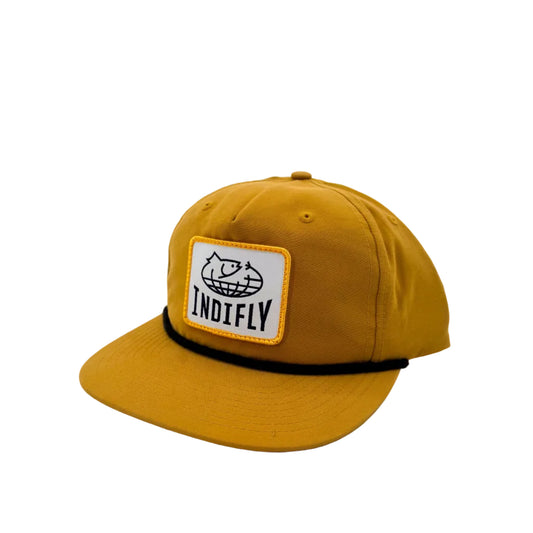 Indifly Rope Snapback - Biscuit Yellow