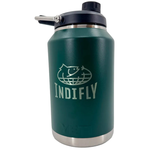 Indifly Yeti Gallon Jug - Black Forrest Green